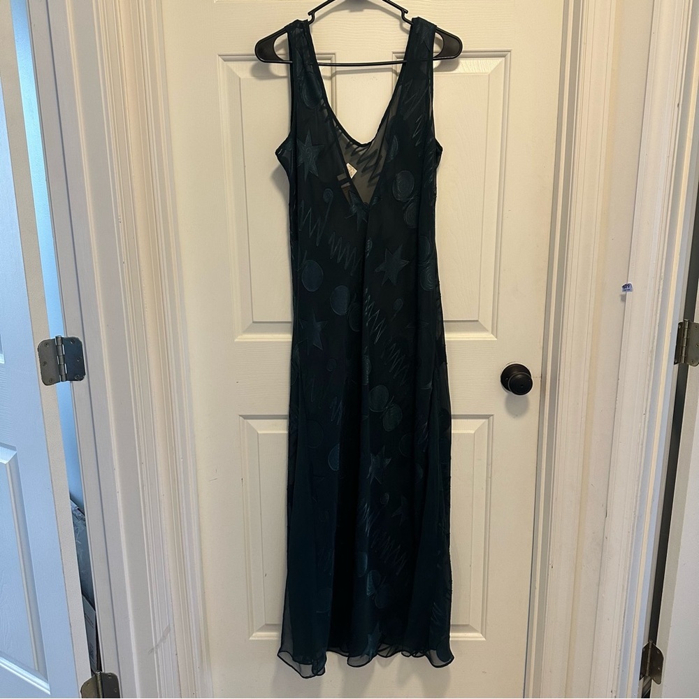 VICTORIA’S Secret Vintage Gold Label Slip Dress / Nightgown and Robe Size Large - Picture 4 of 13